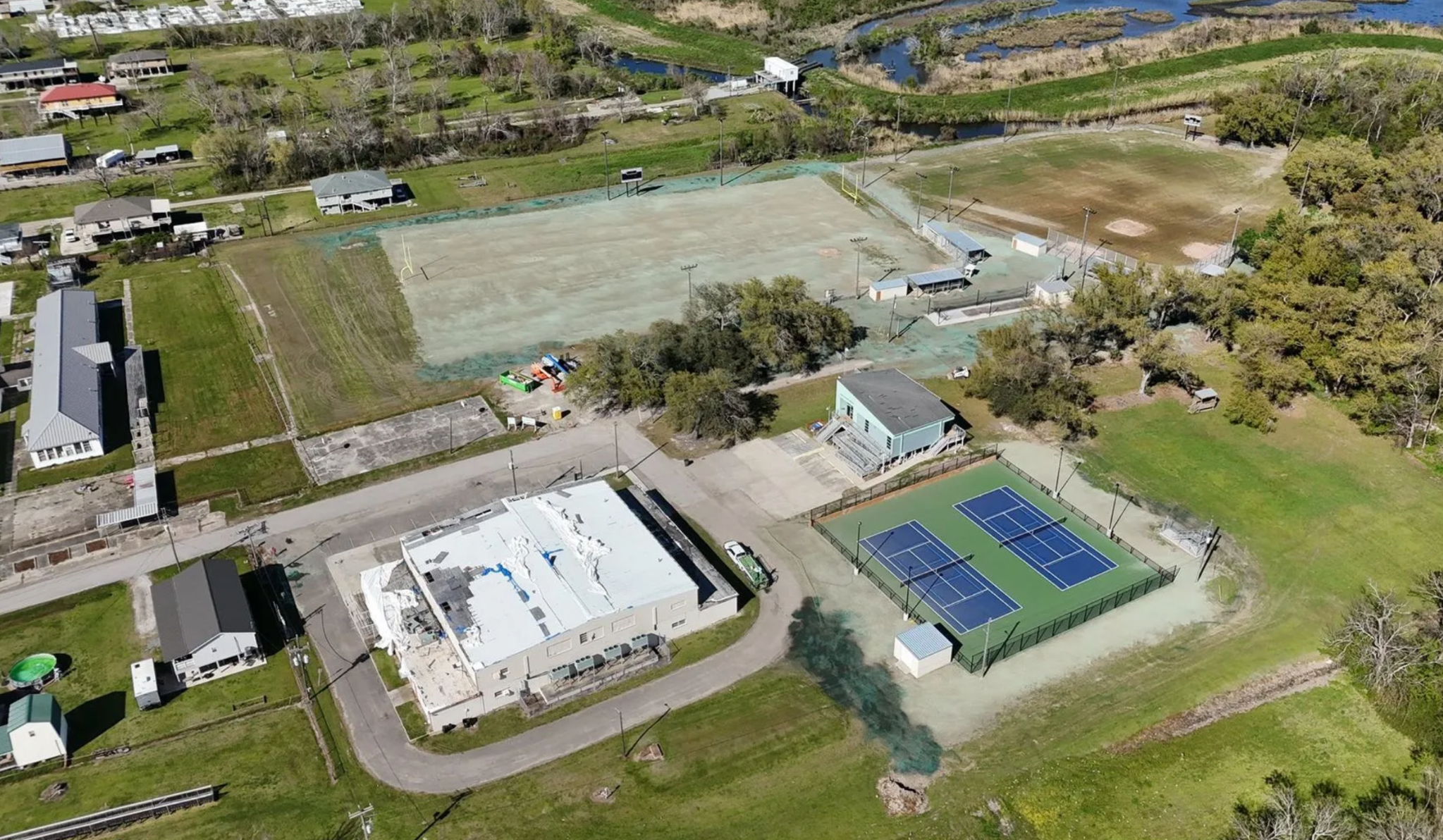 Large commercial stabilization project