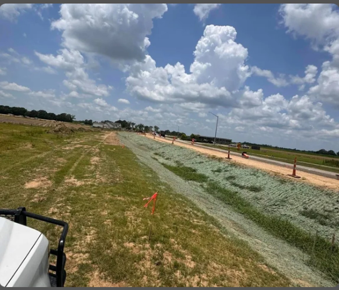 Roadside erosion control treatment